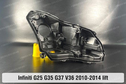 Новий корпус фари Infiniti G25 G35 G37 V36 Sedan Wagon (2010-2014) IV покоління . . фото 2