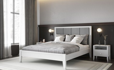 Предлагаем современную стильную кровать Верета из массива ольхи.

Стиль &ndash. . фото 8