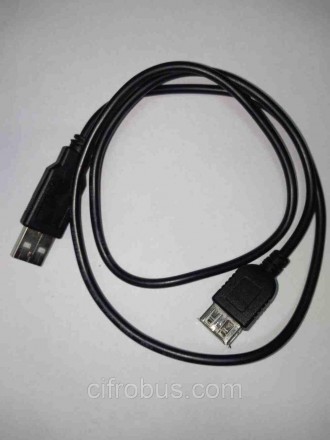 USB удлинитель 0.8 м, применяется для подключения USB-устройств в труднодоступны. . фото 3