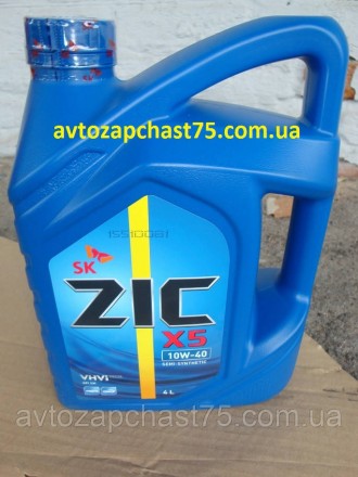 Масло полусинтетическое Zic X5 10w-40 4 литра.
Всесезонное масло для бензиновых . . фото 5