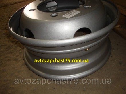 Стальной диск на автомобили Мерседес Атего в размере R17,5x6,0 6x245 ET115 Dia 2. . фото 8