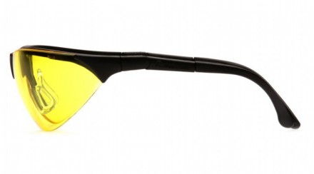 Баллистические очки Rendezvous от Pyramex (США) Характеристики: цвет линз - жёлт. . фото 4