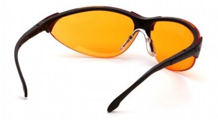 Баллистические очки Rendezvous от Pyramex (США) Характеристики: цвет линз - оран. . фото 5