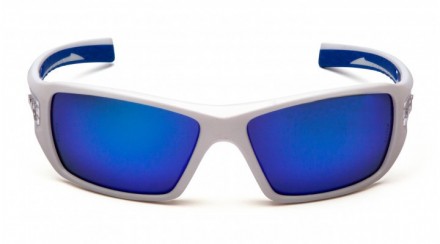 Спортивные очки VELAR от Pyramex (США) Характеристики: цвет линз - тёмный с сини. . фото 3