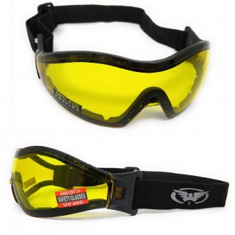 Защитные очки Z-33 от Global Vision (США) Характеристики: цвет линз - желтый; ма. . фото 3