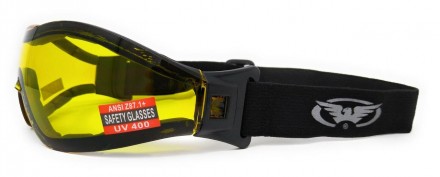 Защитные очки Z-33 от Global Vision (США) Характеристики: цвет линз - желтый; ма. . фото 4