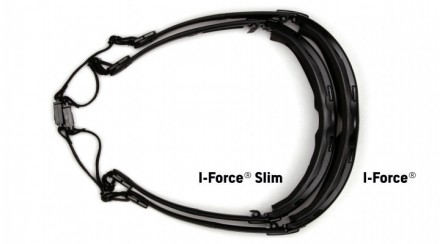 Универсальные тактические очки с термопакетом Баллистические очки i-Force Slim о. . фото 7