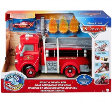 Трек Тачки Молния Маквин Пожарная машина Disney Pixar Cars Stunt & Splash Red. Киев. фото 1 Трек Тачки Молния Маквин Пожарная машина Disney Pixar Cars Stunt & Splash Red. Киев. фото 1