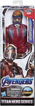 Фигурка Hasbro Звездный Лорд 30 см Стражи Галактики - Star-Lord, Titan Hero Powe. . фото 2