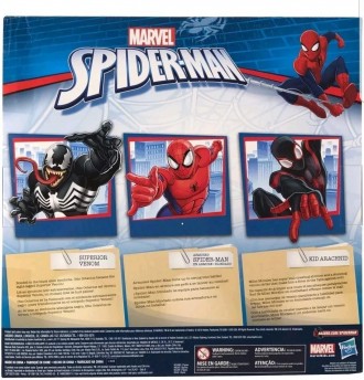 Набор Hasbro Веном, Человек-паук и Майлз Моралес - Arachnid, Superior Venom, Spi. . фото 4