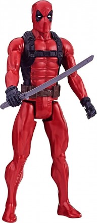 Фигурка Hasbro Дэдпул 30СМ Марвел, 30 см - Deadpool, Marvel, Titan Hero Series (. . фото 3