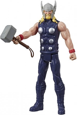 Игрушка Hasbro Тор с молотом 30см Мстители - Thor, Titan Hero Series Blast Gear,. . фото 2