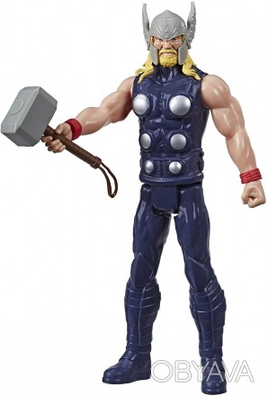 Игрушка Hasbro Тор с молотом 30см Мстители - Thor, Titan Hero Series Blast Gear,. . фото 1