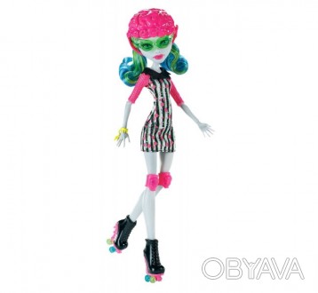 
Кукла Монстер Хай Гулия Йелпс на роликах Monster High Roller Maze Ghoulia Yelps. . фото 1