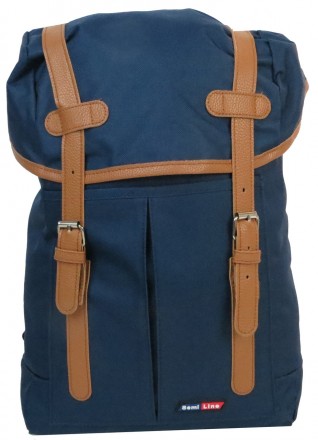Городской рюкзак SemiLine синий на 15л BSL155
Описание товара:
	Рюкзак выполнен . . фото 2