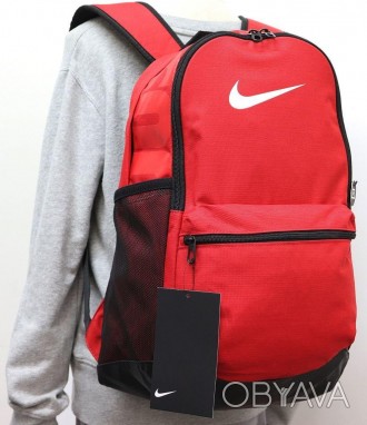 Спортивный рюкзак Nike CK0932-657 красный
Описание товара:
	Рюкзак изготовлен из. . фото 1