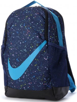 Небольшой спортивный рюкзак 17L Nike Brasilia BA6036-474 синий. Київ. фото 1 Небольшой спортивный рюкзак 17L Nike Brasilia BA6036-474 синий. Київ. фото 1