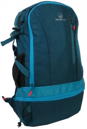 Рюкзак спортивный с дождевиком Rocktrail Wander-rucksack 25L IAN376550 бирюзовый. . фото 2