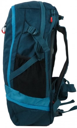 Рюкзак спортивный с дождевиком Rocktrail Wander-rucksack 25L IAN376550 бирюзовый. . фото 8