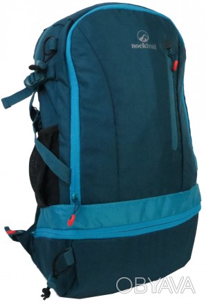 Рюкзак спортивный с дождевиком Rocktrail Wander-rucksack 25L IAN376550 бирюзовый. . фото 1