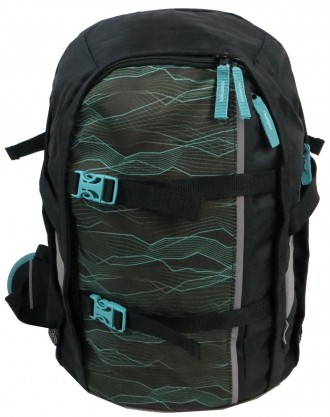 Городской рюкзак с усиленной спинкой Topmove 22L черный с зеленым IAN383580
Опис. . фото 5