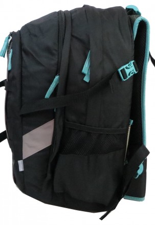Городской рюкзак с усиленной спинкой Topmove 22L черный с зеленым IAN383580
Опис. . фото 8