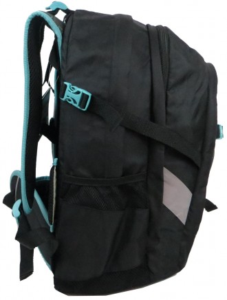 Городской рюкзак с усиленной спинкой Topmove 22L черный с зеленым IAN383580
Опис. . фото 9