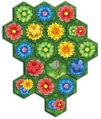 В этой простой семейной игре игрокам предстоит собрать из тайлов цветов разноцве. . фото 3