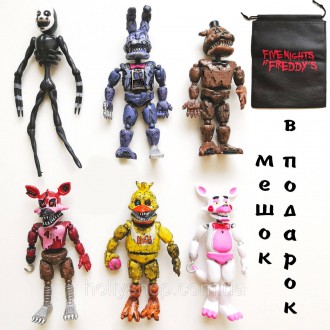 Набор фигурок Пять Ночей с Фредди Кошмарные Аниматроники ФНаФ 15см. Одесса. фото 1