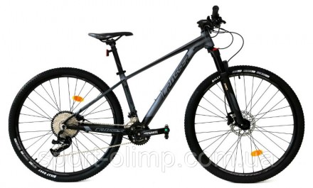Велосипед найнер Crosser MT-036 29" (рама 17, 2*9) Hidraulic L-TWOO серо-черний
. . фото 2