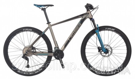 Велосипед найнер Crosser Solo 29" (рама 21, 3*10) Shimano DEORE сіро-синій
Оновл. . фото 1