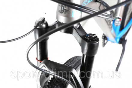 Велосипед найнер Crosser X880 29" (рама 19, 1*12) Shimano DEORE сіро-синій
Cross. . фото 4