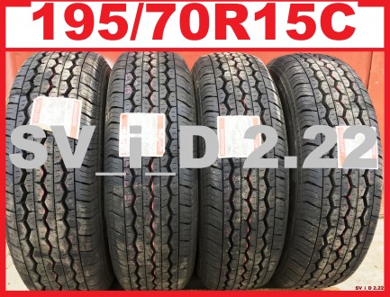 Продам НОВЫЕ летние шины Bridgestone:
195/70R15C 104/102S RD613 Steel Bridgesto. . фото 2