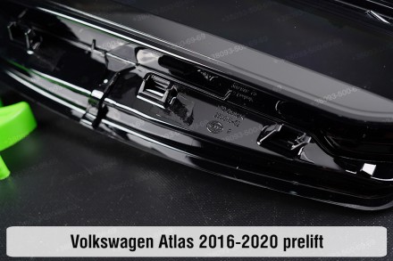 Стекло на фару VW Volkswagen Atlas LED Hella (2016-2020) дорестайлинг правое.
В . . фото 6