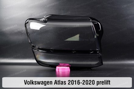 Стекло на фару VW Volkswagen Atlas LED Hella (2016-2020) дорестайлинг правое.
В . . фото 2