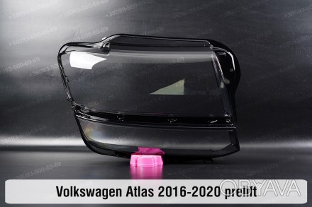 Стекло на фару VW Volkswagen Atlas LED Hella (2016-2020) дорестайлинг правое.
В . . фото 1