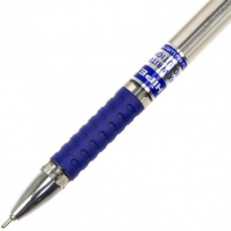 Ручка масляна Hiper Max Writer Evolution HO-335-ES 2500м 0,7мм синя HO-335-ESс
 . . фото 4
