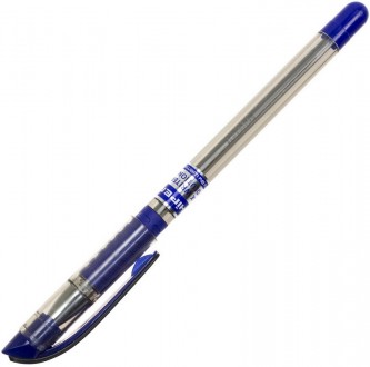 Ручка масляна Hiper Max Writer Evolution HO-335-ES 2500м 0,7мм синя HO-335-ESс
 . . фото 2