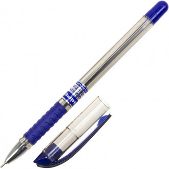 Ручка масляна Hiper Max Writer Evolution HO-335-ES 2500м 0,7мм синя HO-335-ESс
 . . фото 3