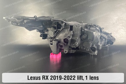 Новый корпус фары Lexus RX RX300 RX400 AL20 1 линза (2019-2023) IV поколение рес. . фото 3