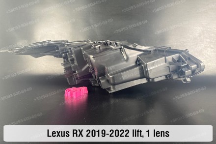 Новый корпус фары Lexus RX RX300 RX400 AL20 1 линза (2019-2023) IV поколение рес. . фото 4