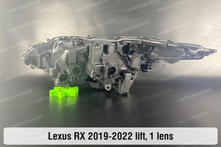 Новый корпус фары Lexus RX RX300 RX400 AL20 1 линза (2019-2023) IV поколение рес. . фото 5