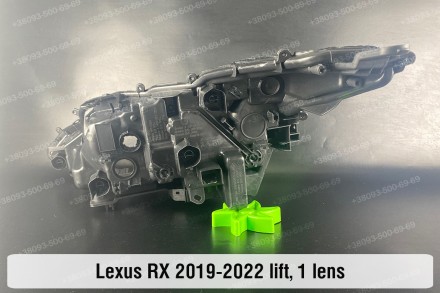 Новый корпус фары Lexus RX RX300 RX400 AL20 1 линза (2019-2023) IV поколение рес. . фото 4