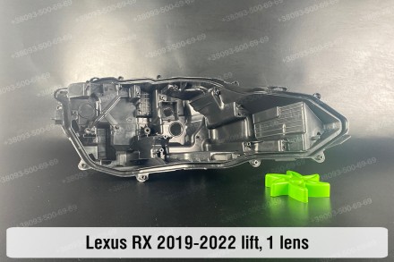 Новый корпус фары Lexus RX RX300 RX400 AL20 1 линза (2019-2023) IV поколение рес. . фото 2