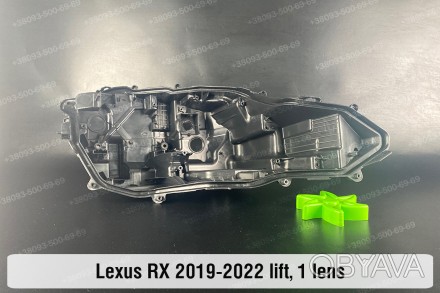 Новый корпус фары Lexus RX RX300 RX400 AL20 1 линза (2019-2023) IV поколение рес. . фото 1