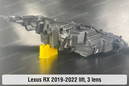Новый корпус фары Lexus RX RX300 RX400 AL20 3 линзы (2019-2023) IV поколение рес. . фото 6