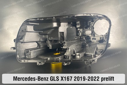 Новый корпус фары Mercedes-Benz GLS-Class X167 (2019-2024) II поколение левый.
В. . фото 2