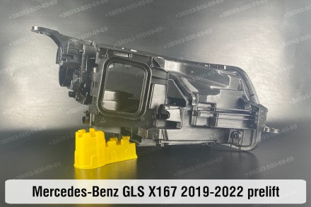 Новый корпус фары Mercedes-Benz GLS-Class X167 (2019-2024) II поколение левый.
В. . фото 3