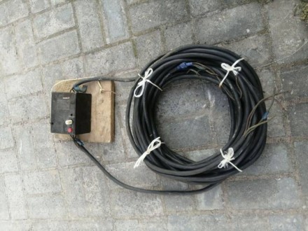 кабель многожильный медный с пусковым 3х фазовый 22 метра в идеальном состоянии-. . фото 2