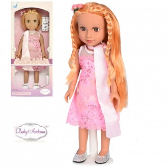 Кукла Baby Ardana (45 см) арт. A 667 D
Милая куколка в модной одежде, с длинными. . фото 2